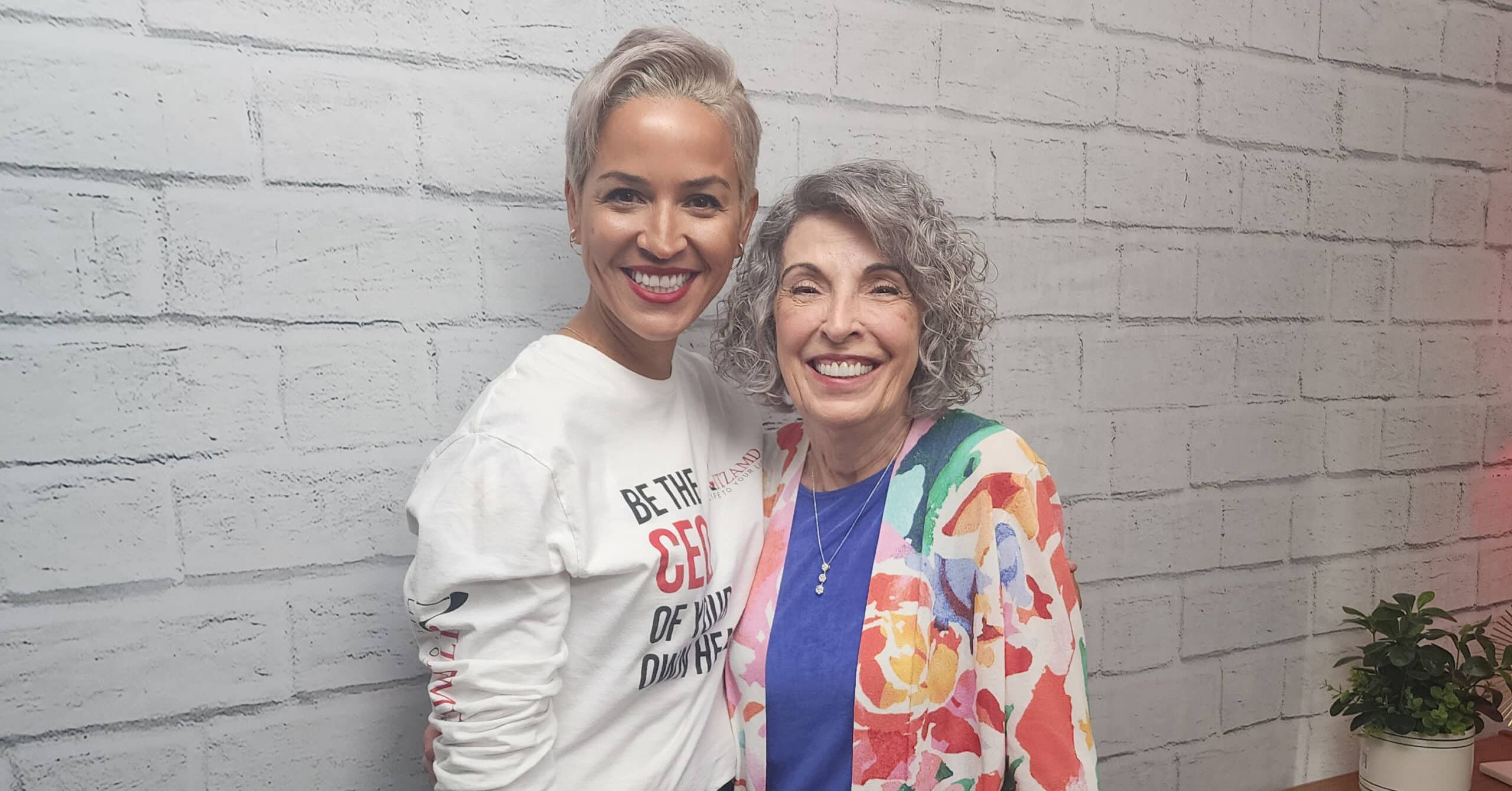 Nitza and Eleanor speaking about prevention