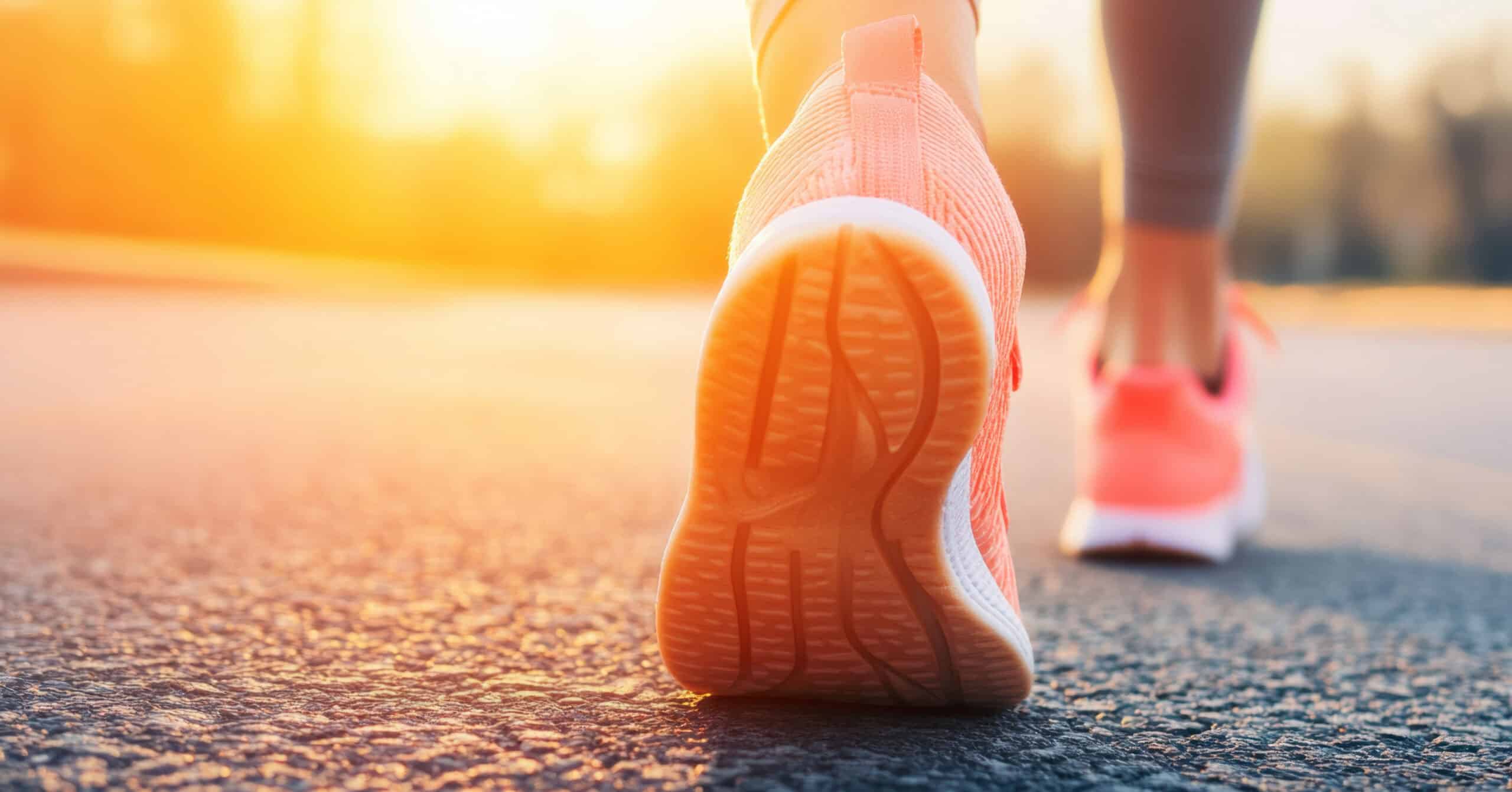 woman exercising because of her "stiff heart"