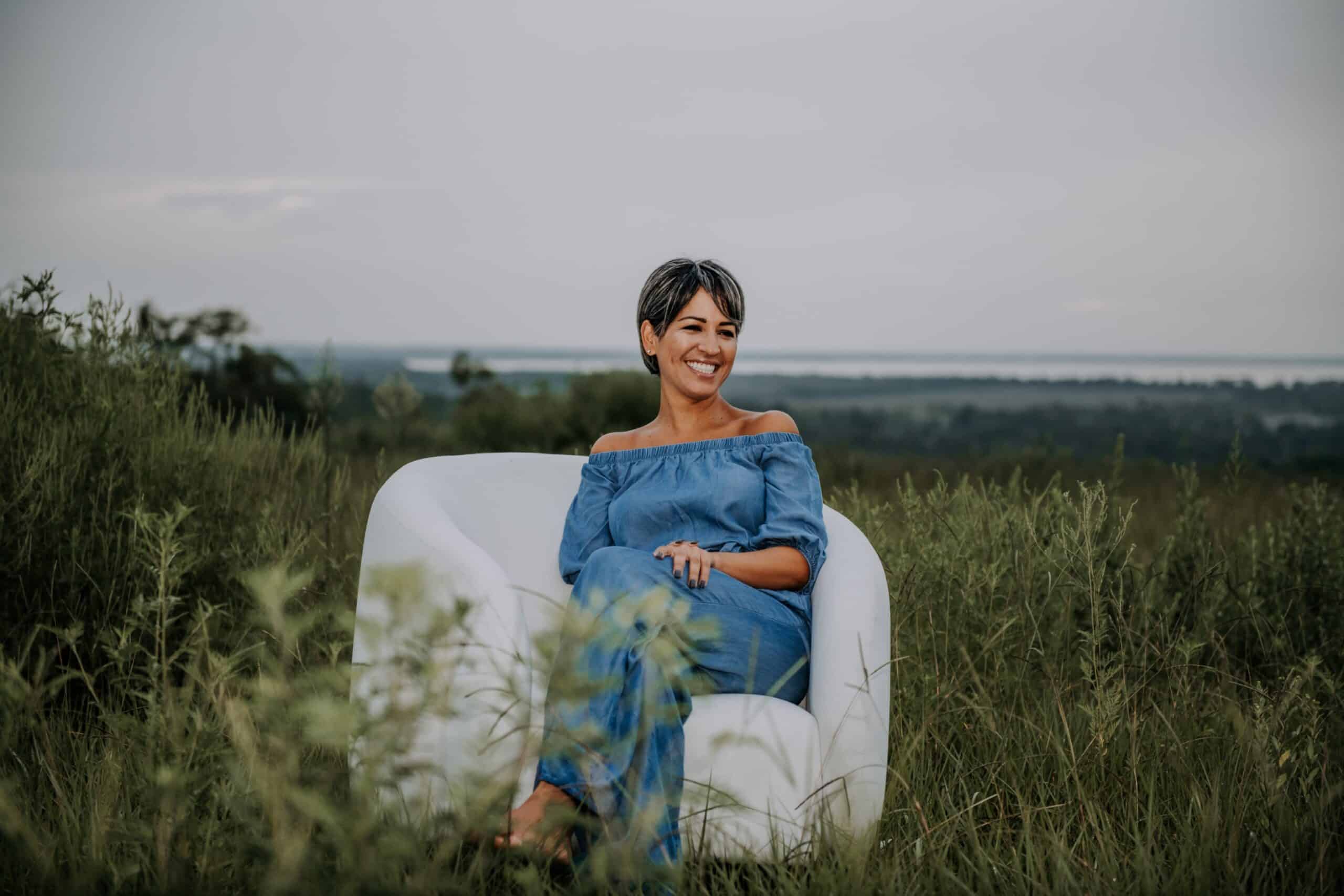 Dr. Nitza Alvarez walking